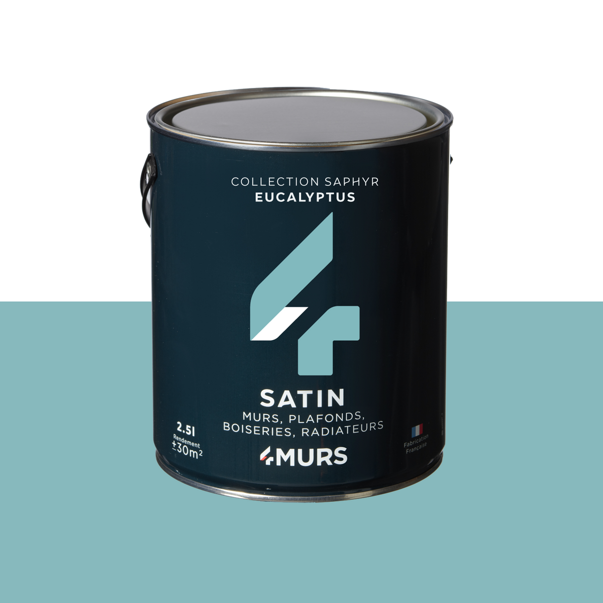 SAPHYR Peinture Saphyr Eucalyptus Satiné 2,5L