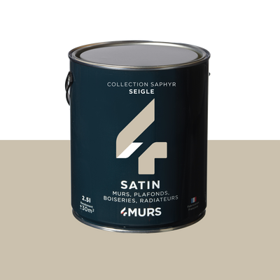 SAPHYR Peinture Saphyr Seigle Satiné 2,5L