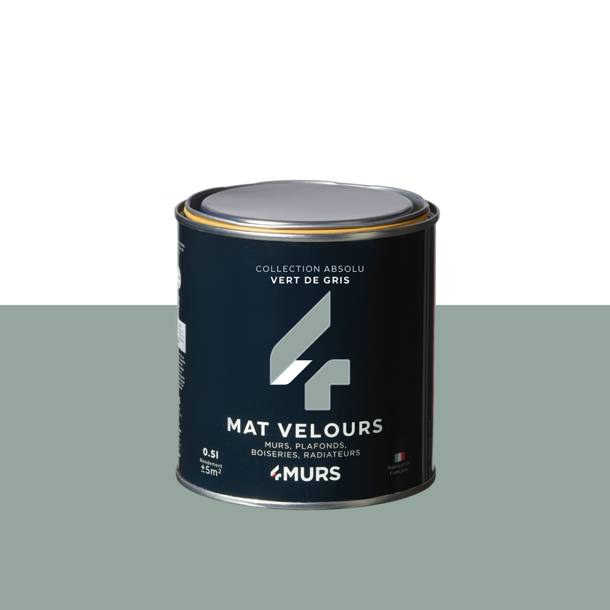 ABSOLU Peinture Absolu Vert de gris Mat 0,5L
