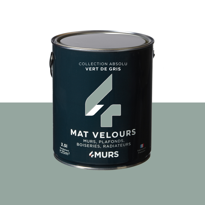 ABSOLU Peinture Absolu Vert de gris Mat 2,5L