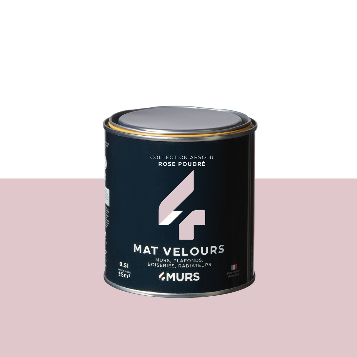ABSOLU Peinture Absolu Rose poudré Mat 0,5L