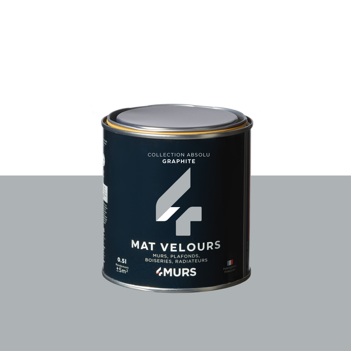 ABSOLU Peinture Absolu Graphite Mat 0,5L