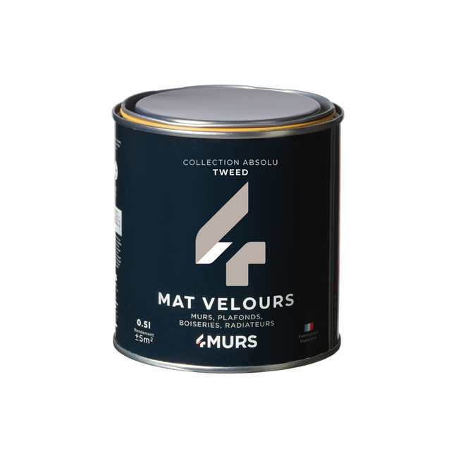 Absolu Peinture Finition Peinture tweed Mat 0,5 L