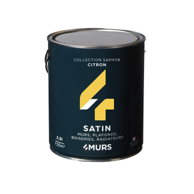 SAPHYR Peinture Saphyr Citron Satiné 2,5L