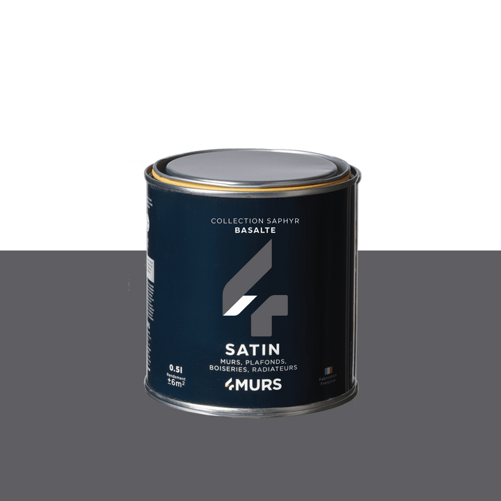 SAPHYR Peinture Saphyr Basalte Satiné 0,5L