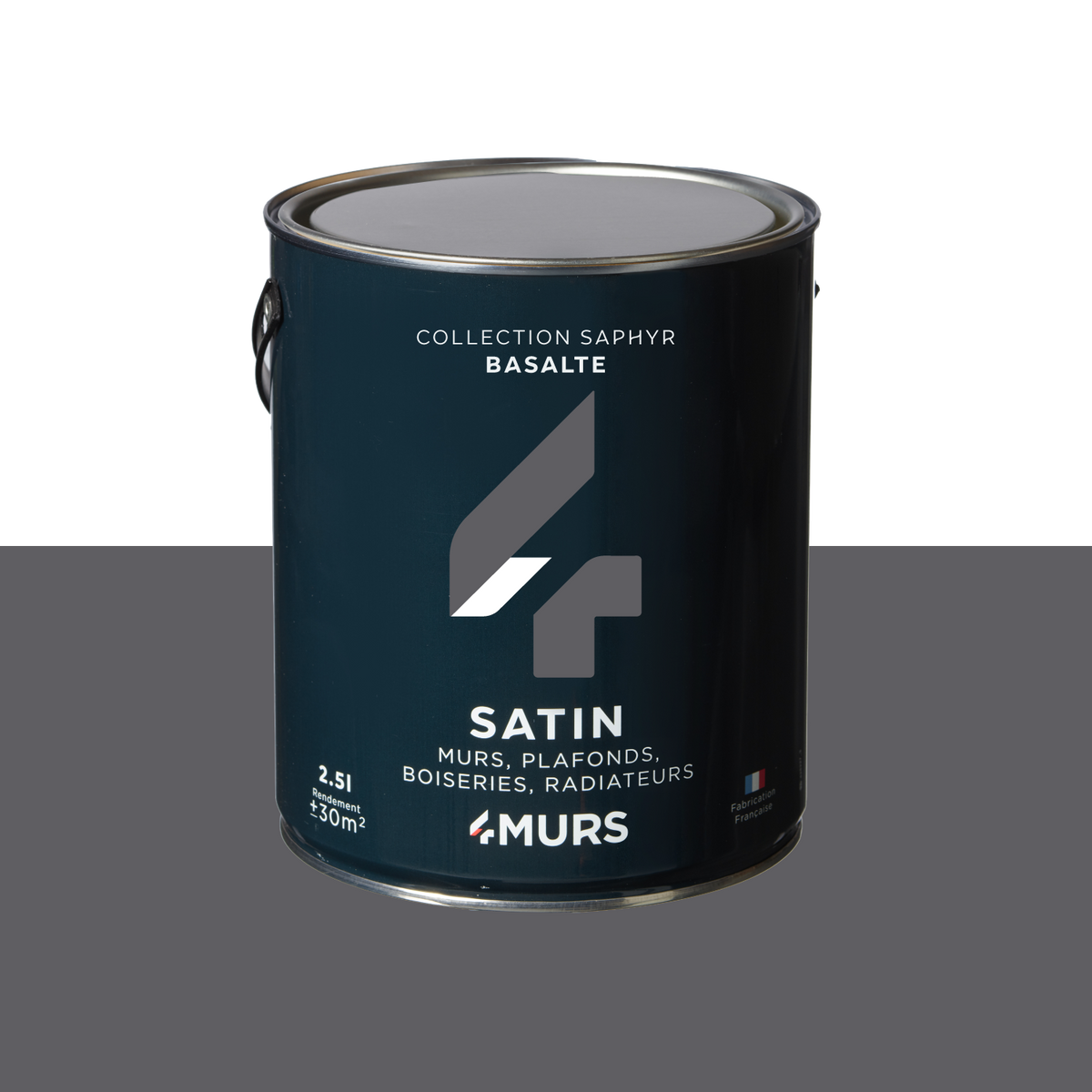 SAPHYR Peinture Saphyr Basalte Satiné 2,5L