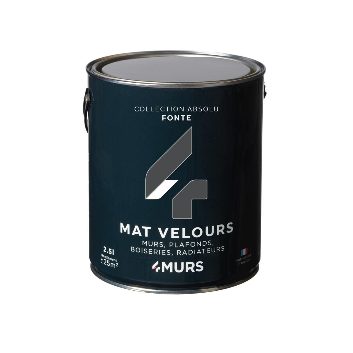 ABSOLU Peinture Absolu Fonte Mat 2,5L