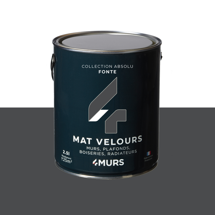ABSOLU Peinture Absolu Fonte Mat 2,5L