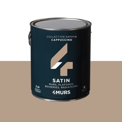 SAPHYR Peinture Saphyr Cappuccino Satiné 2,5L