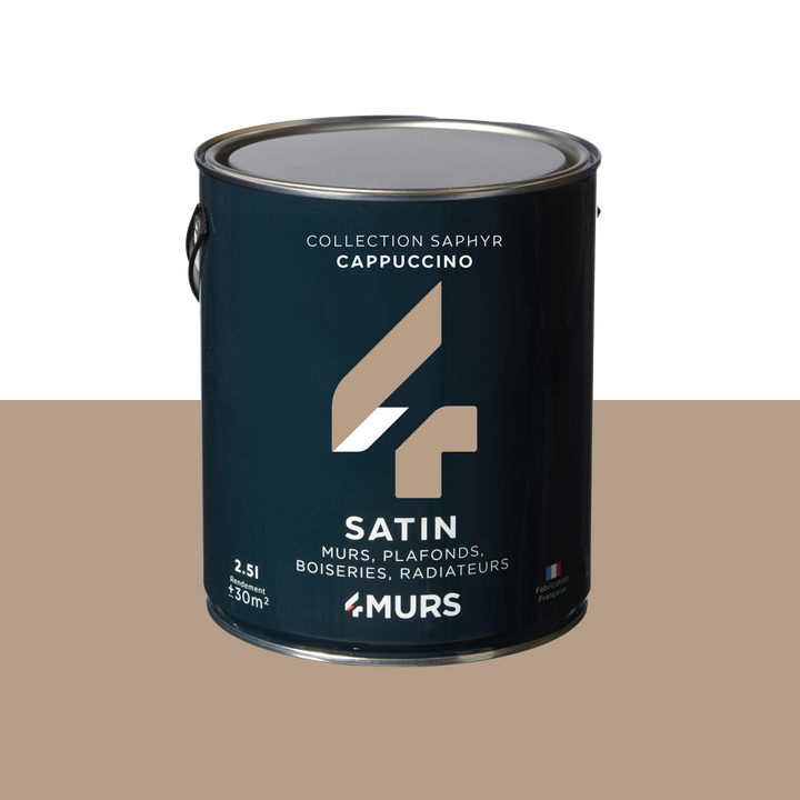SAPHYR Peinture Saphyr Cappuccino Satiné 2,5L
