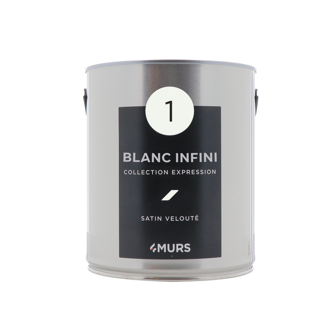 Expression Peinture Multi-supports Peinture blanc infini Satiné