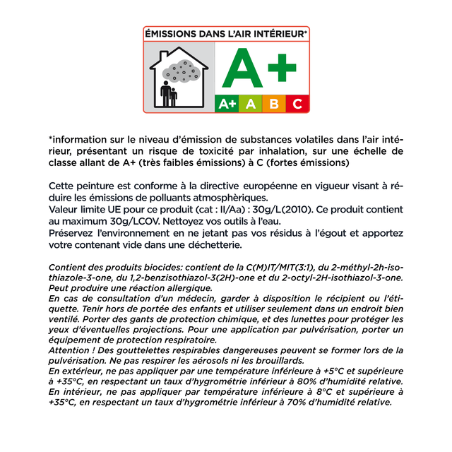 Expression Peinture Multi-supports Peinture blanc infini Satiné