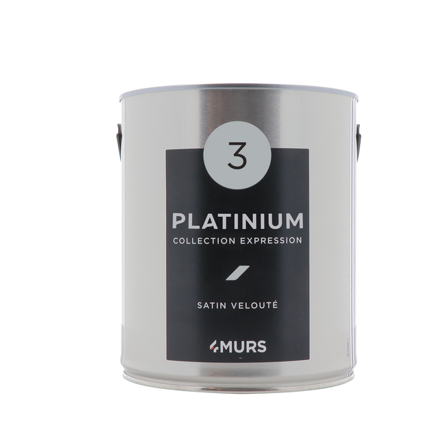 Expression Peinture Multi-supports Peinture platinium Satiné