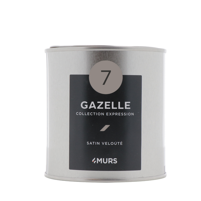Expression Peinture Finition Peinture gazelle Satiné 0,5 L
