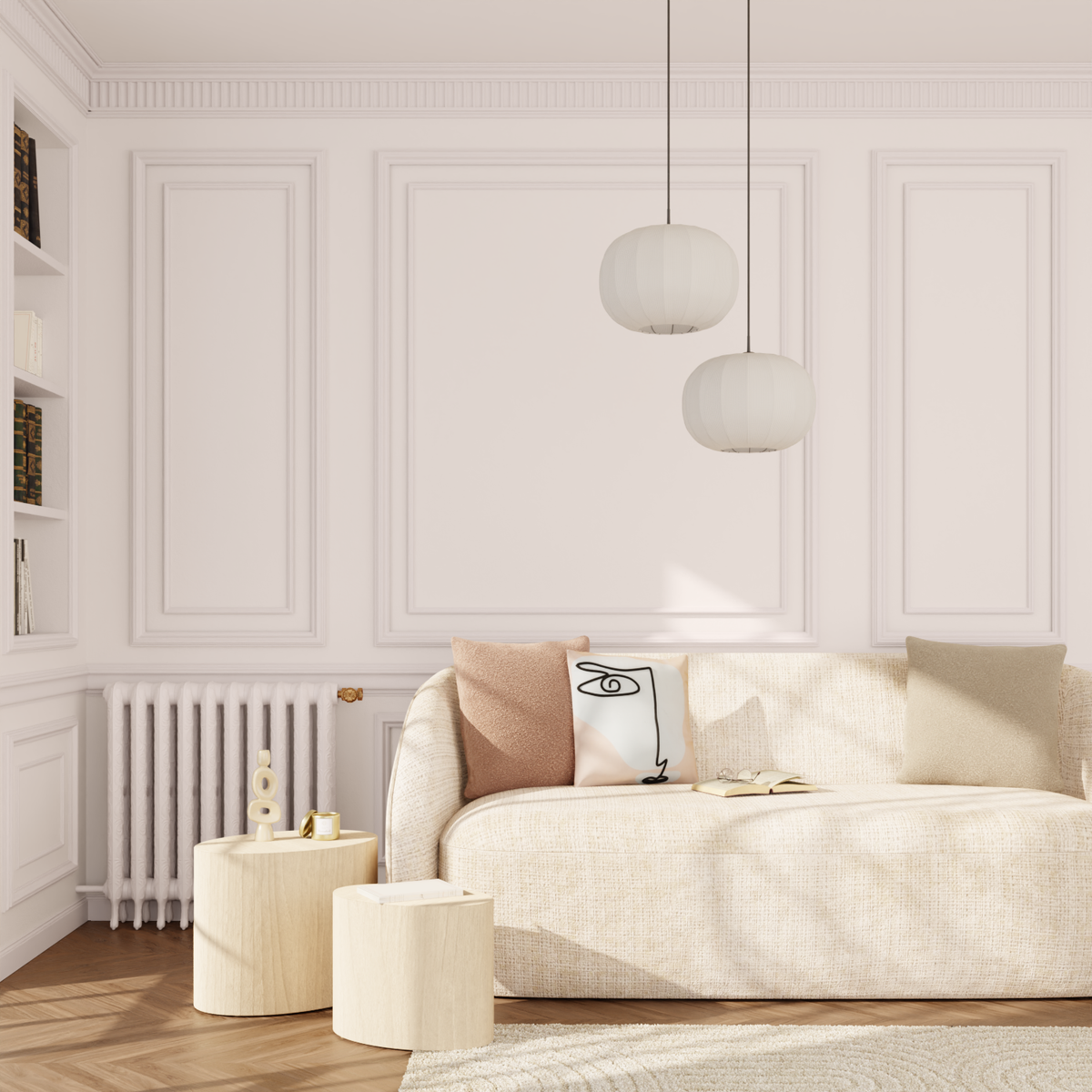 EXPRESSION Peinture Expression Blanc poudré Satiné 0,5L