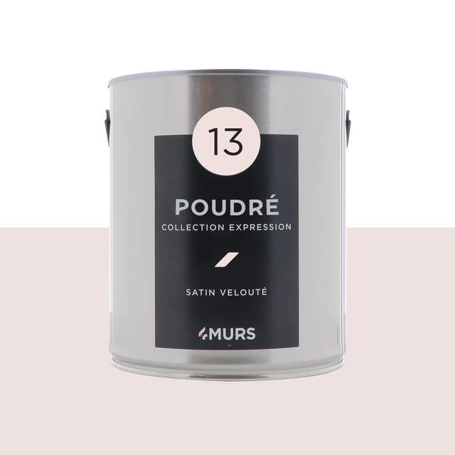 Expression Peinture Multi-supports Peinture blanc poudré Satiné