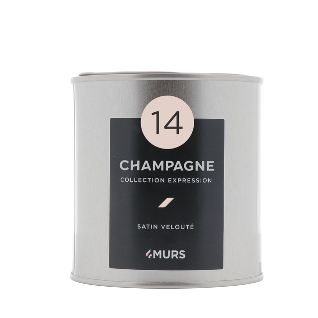 Expression Peinture Finition Peinture pink champagne Satiné 0,5 L