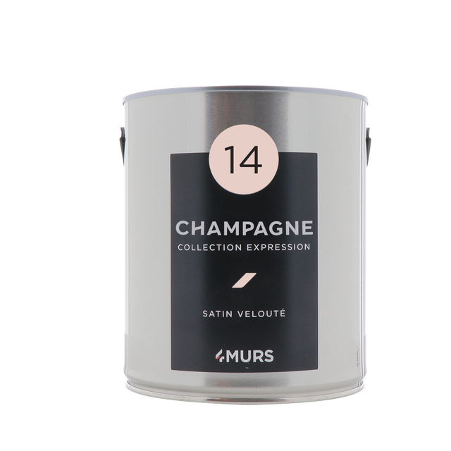Expression Peinture Multi-supports Peinture pink champagne Satiné