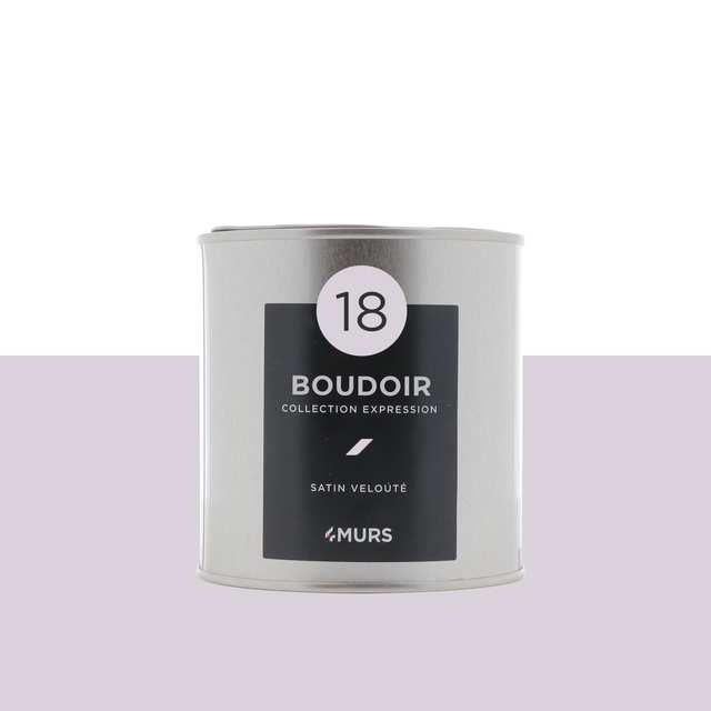Expression Peinture Finition Peinture boudoir Satiné 0,5 L