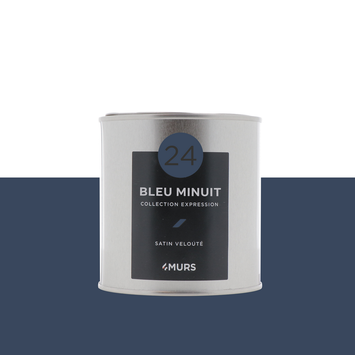 EXPRESSION Peinture Expression Bleu minuit Satiné 0,5L