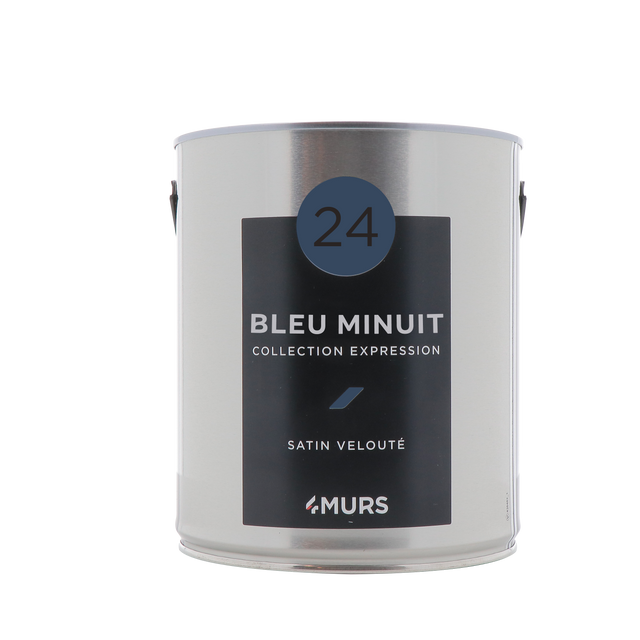 Expression Peinture Multi-supports Peinture bleu minuit Satiné