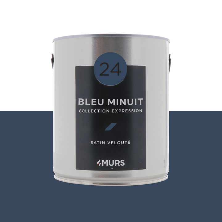 EXPRESSION Peinture Expression Bleu minuit Satiné 2,5L