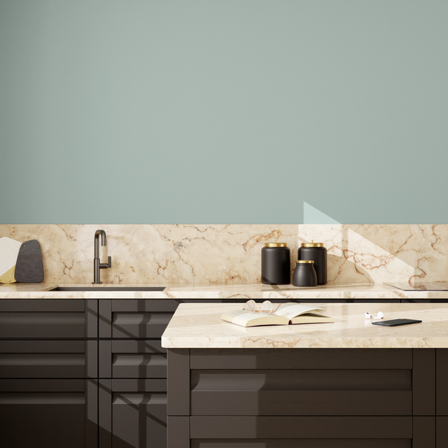 Expression Peinture Finition Peinture vert zinc Satiné 0,5 L