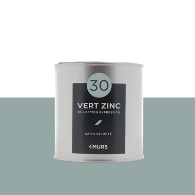 EXPRESSION Peinture Expression Vert zinc Satiné 0,5L