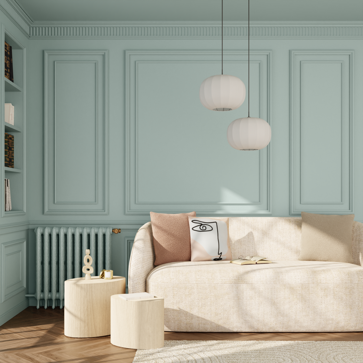 EXPRESSION Peinture Expression Vert zinc Satiné 2,5L