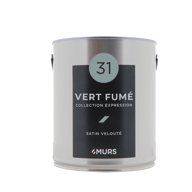 Expression Peinture Multi-supports Peinture vert fumé Satiné
