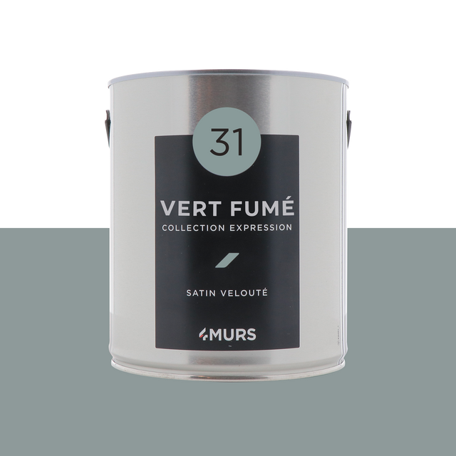 Expression Peinture Multi-supports Peinture vert fumé Satiné