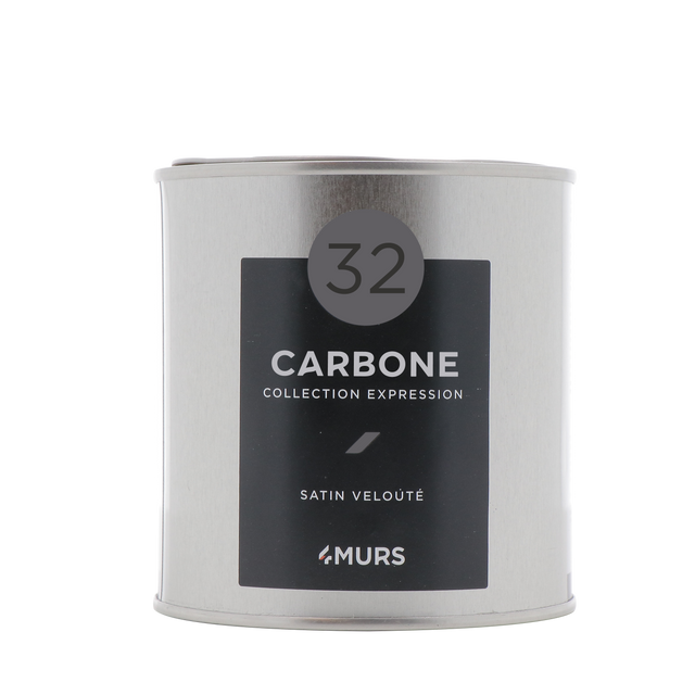 Expression Peinture Finition Peinture carbone Satiné 0,5 L