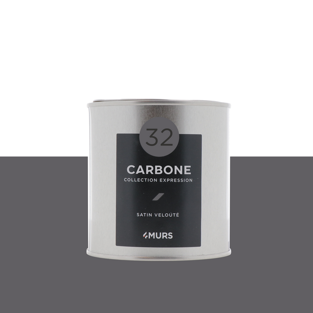 Expression Peinture Finition Peinture carbone Satiné 0,5 L