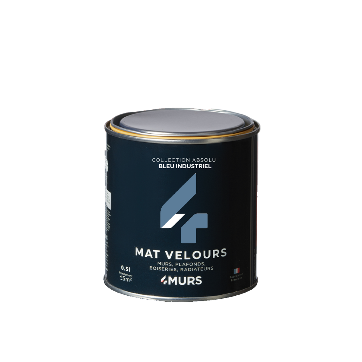 ABSOLU Peinture Absolu Bleu industriel Mat 0,5L