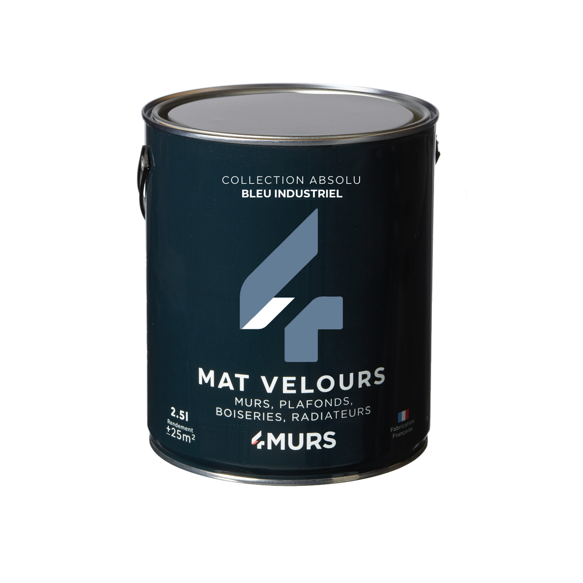 ABSOLU Peinture Absolu Bleu industriel Mat 2,5L