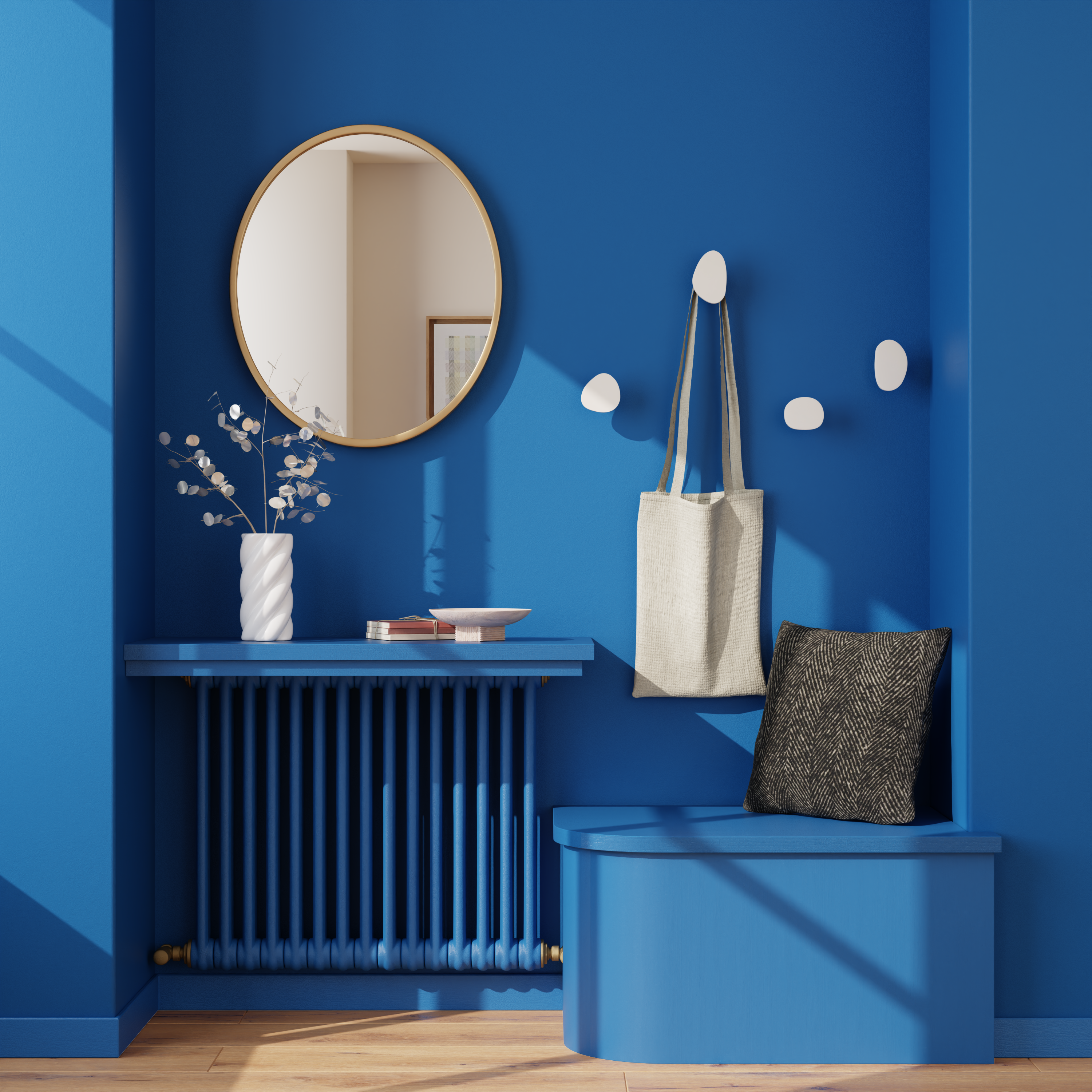 Saphyr Peinture Multi-supports Peinture bleu électrique Satiné