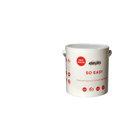SO EASY Peinture So easy Blanc Mat  2,5L