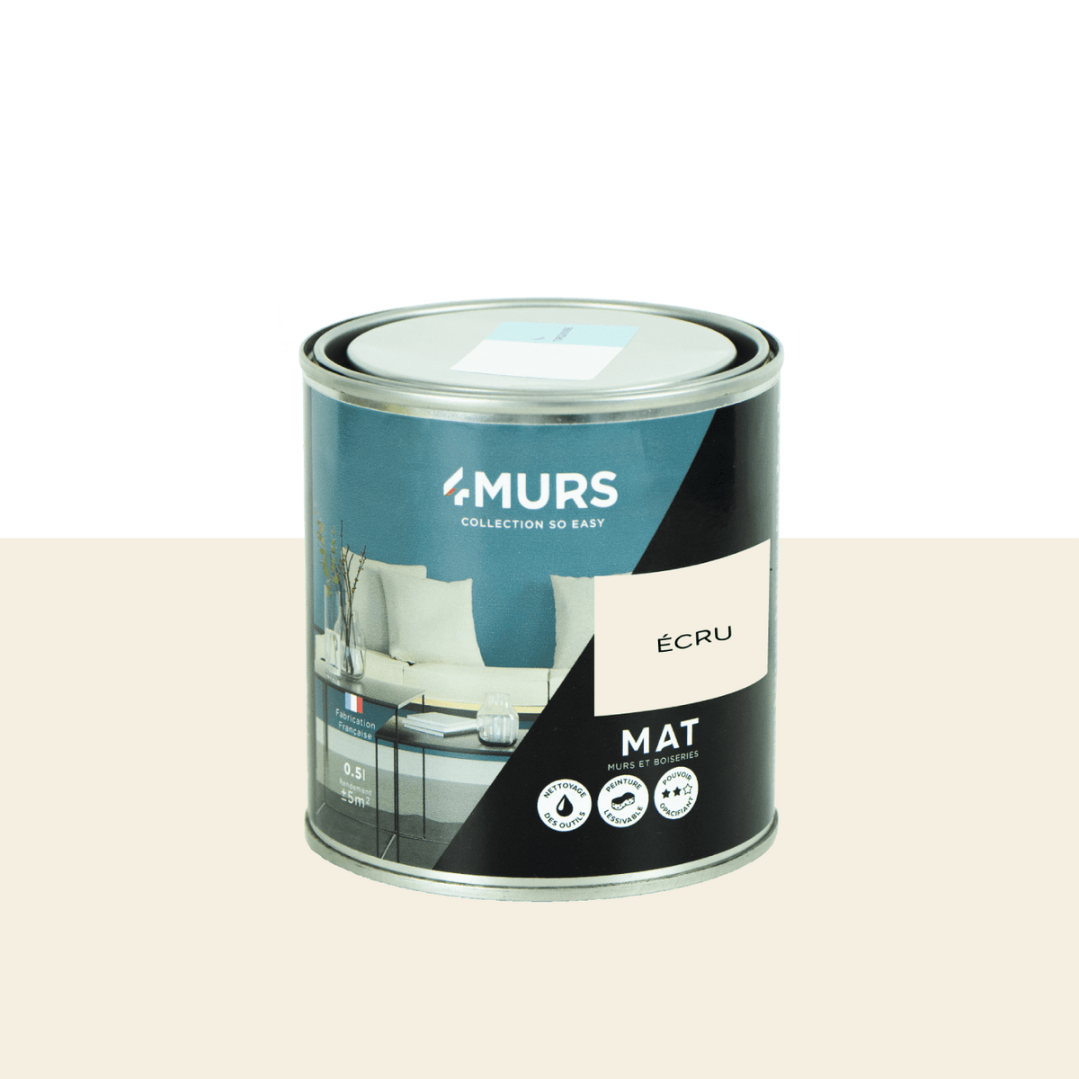 SO EASY Peinture So easy Écru Mat  0,5L