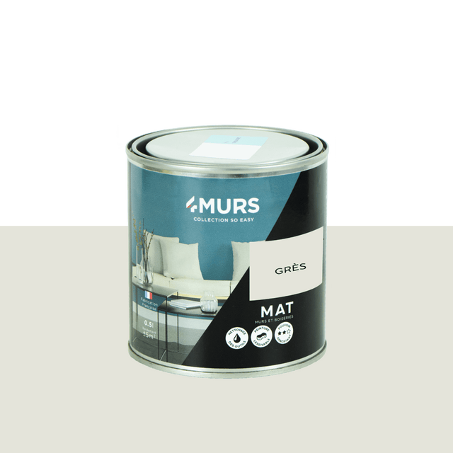 So Easy Peinture Finition Peinture grès Mat 0,5 L