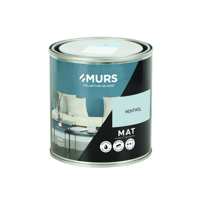 So Easy Peinture Finition Peinture menthol Mat 0,5 L