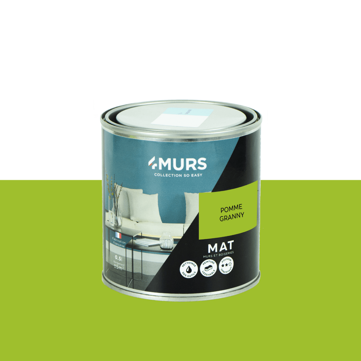 SO EASY Peinture So easy Pomme granny Mat  0,5L