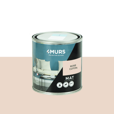SO EASY Peinture So easy Rose coton Mat  0,5L