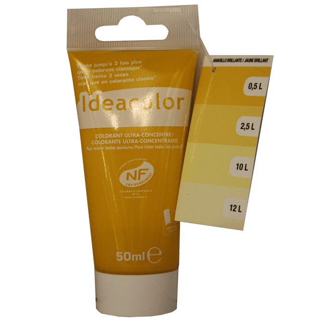 Richard Peinture Dosette COLORANT Peinture jaune brillant 0,05 L