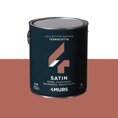 SAPHYR Peinture Saphyr Terracotta Satiné 2,5L