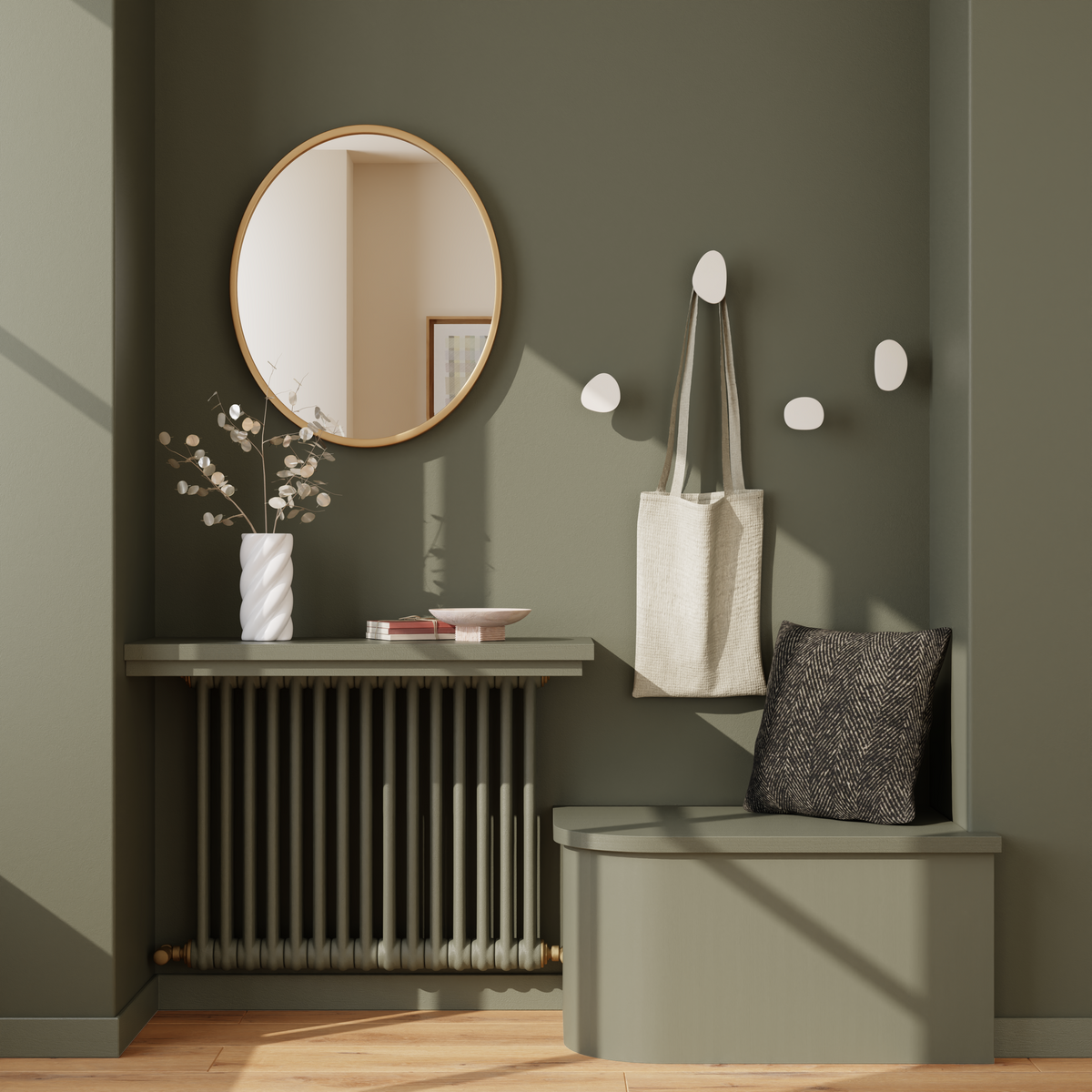 SAPHYR Peinture Saphyr Kaki Satiné 2,5L