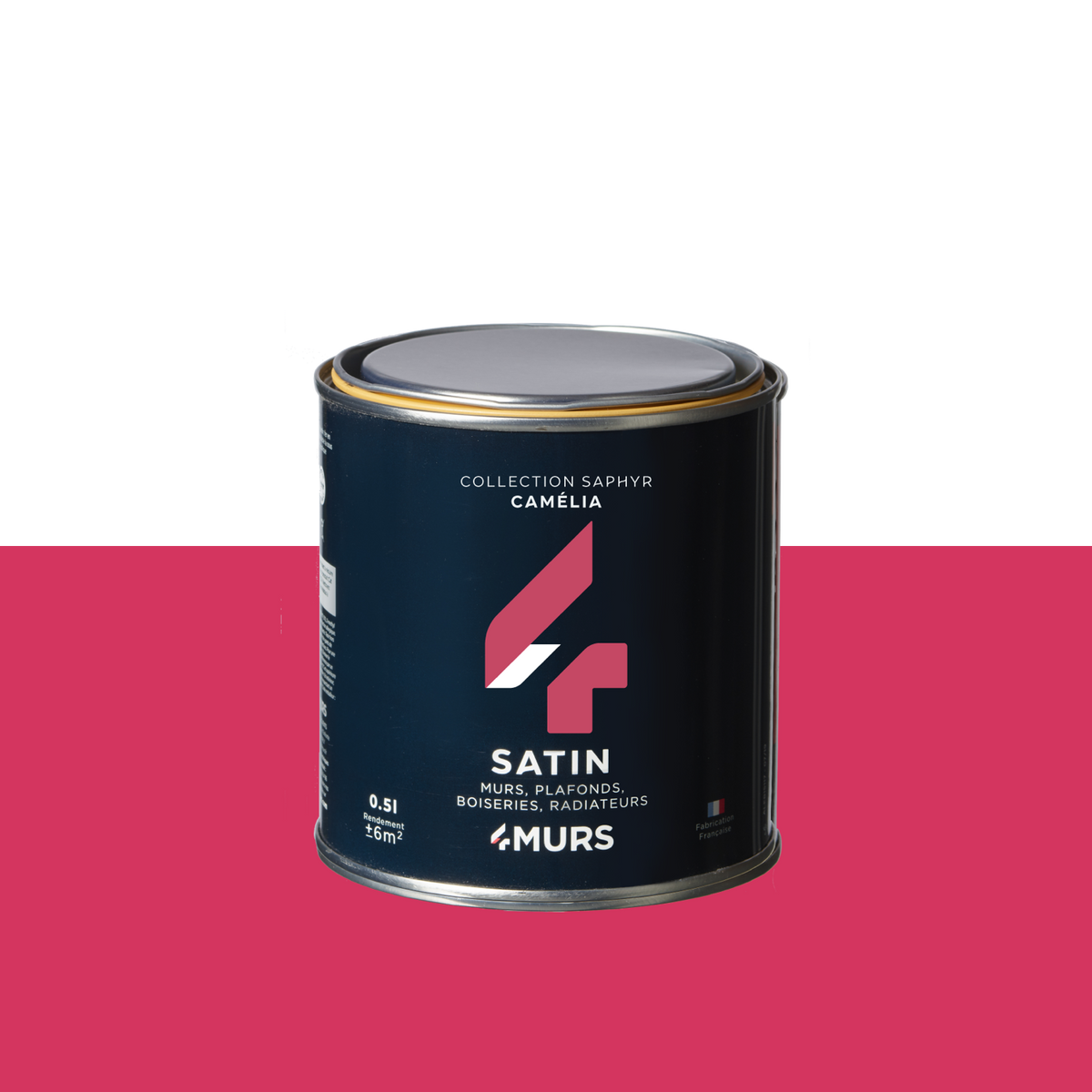 SAPHYR Peinture Saphyr Camelia Satiné 0,5L