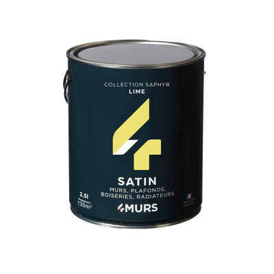 SAPHYR Peinture Saphyr Lime Satiné 2,5L