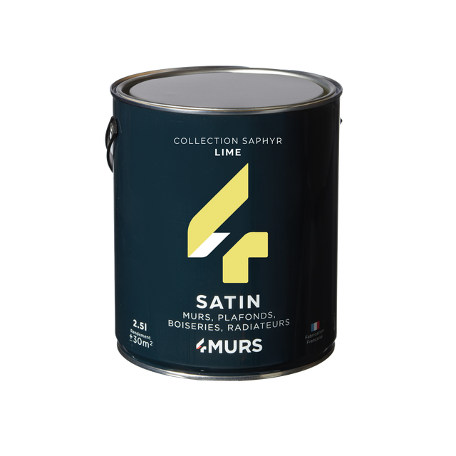Saphyr Peinture Multi-supports Peinture lime Satiné