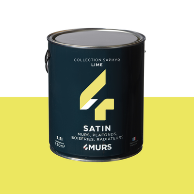 SAPHYR Peinture Saphyr Lime Satiné 2,5L
