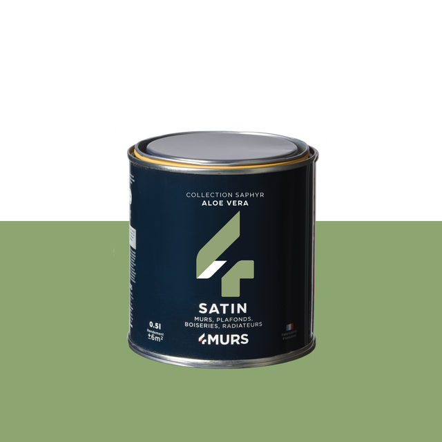 Saphyr Peinture Finition Peinture aloe vera Satiné 0,5 L